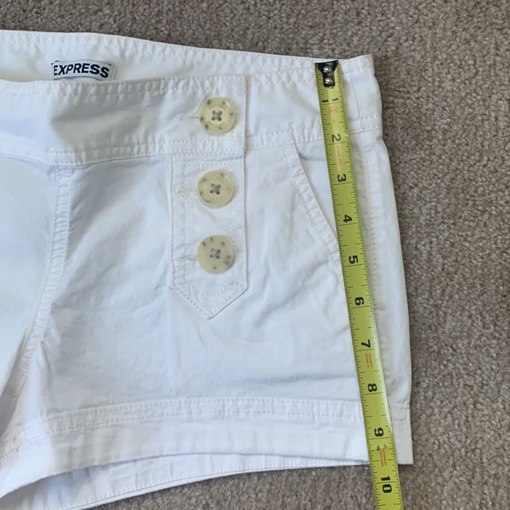 Express White Shorts - Picture 6 of 6